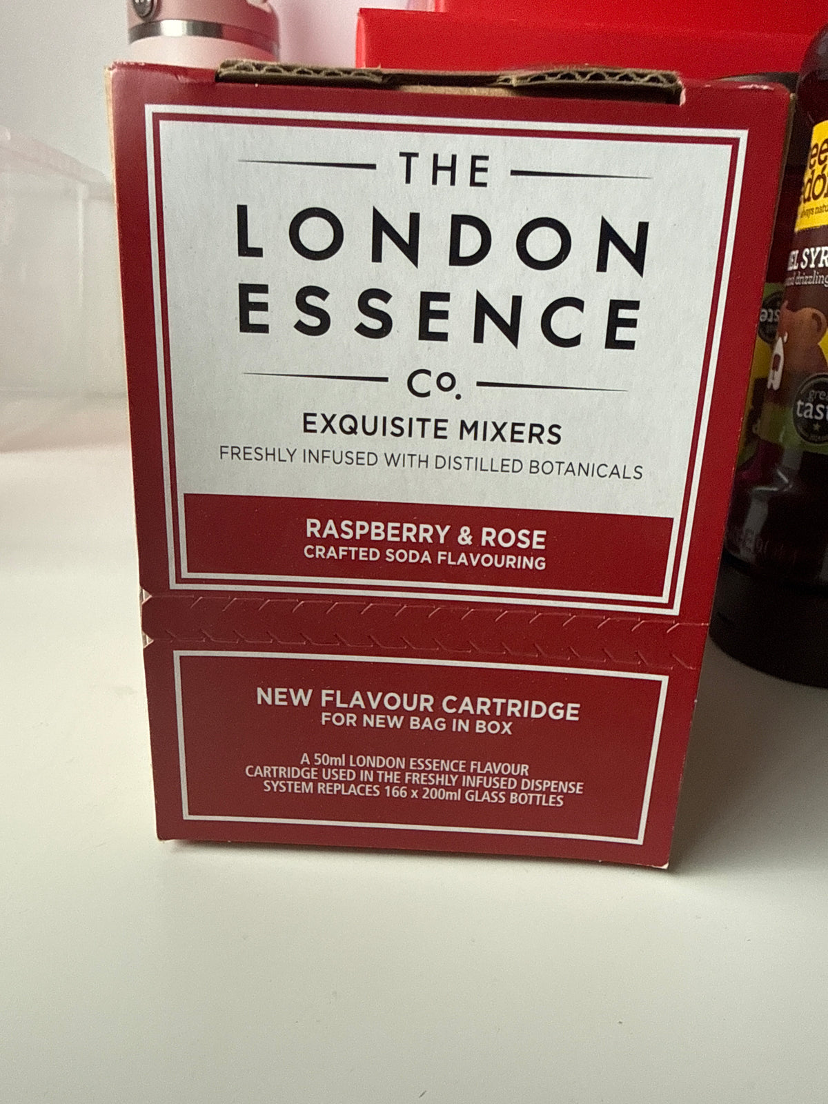 The London Essence - Exquisite Mixers Raspberry & Rose Flavour