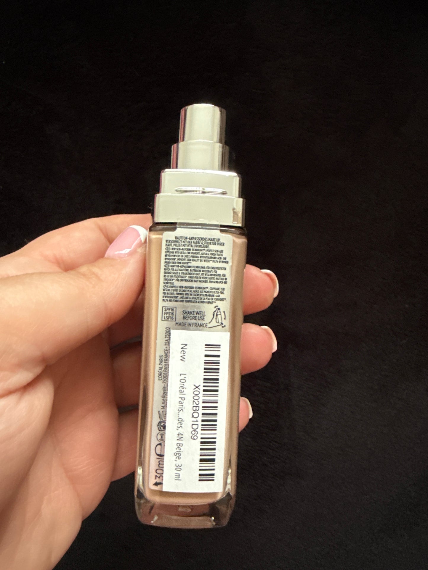 L'Oreal Paris Foundation True Match Liquid Foundation - Shade: 4N Beige
