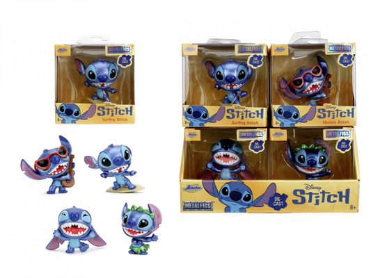12 x Stitch Metal Figures Disney Store