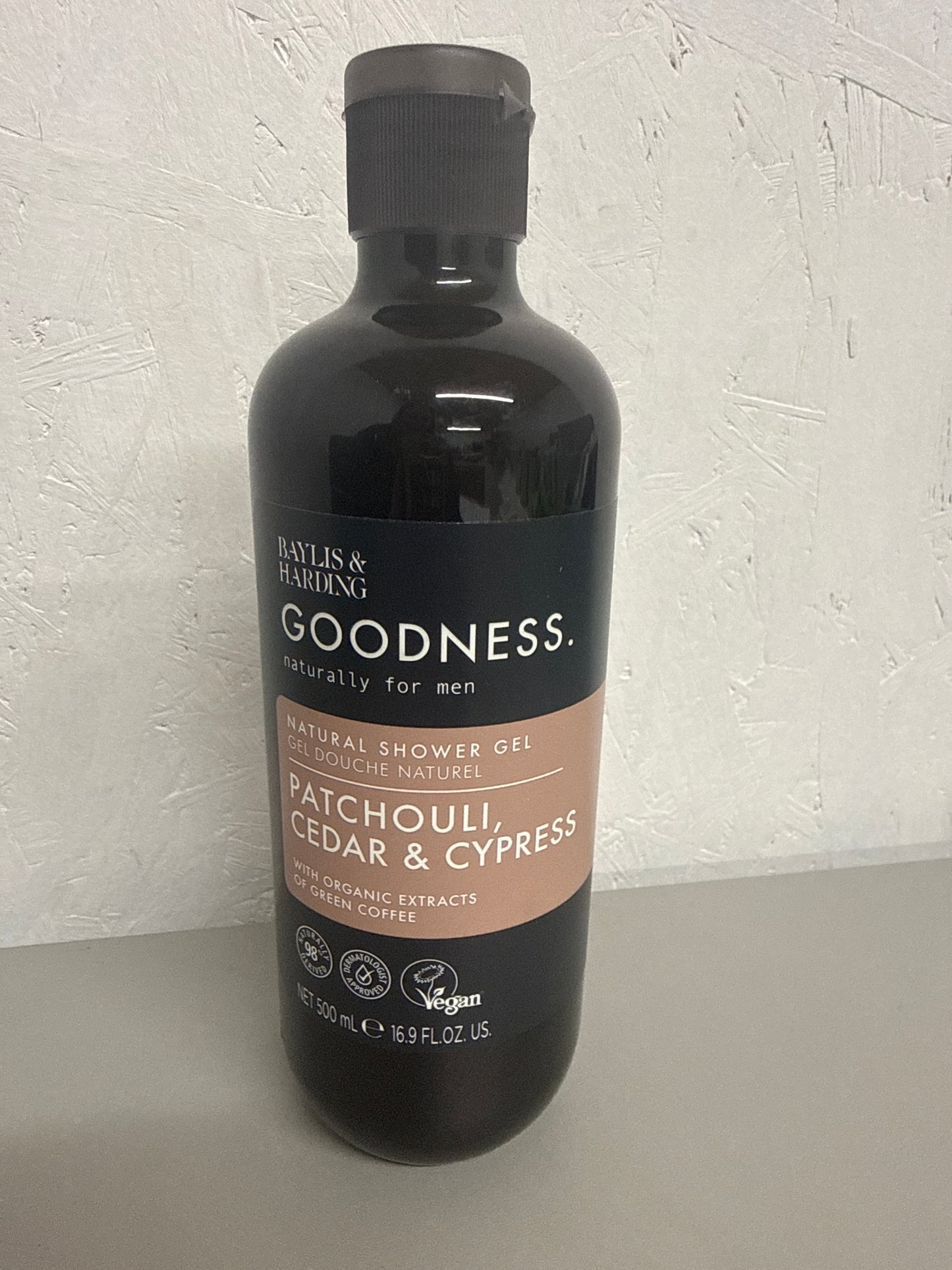 Baylis & Harding - Natural Shower Gel Patchouli, Cedar & Cypress 500ml