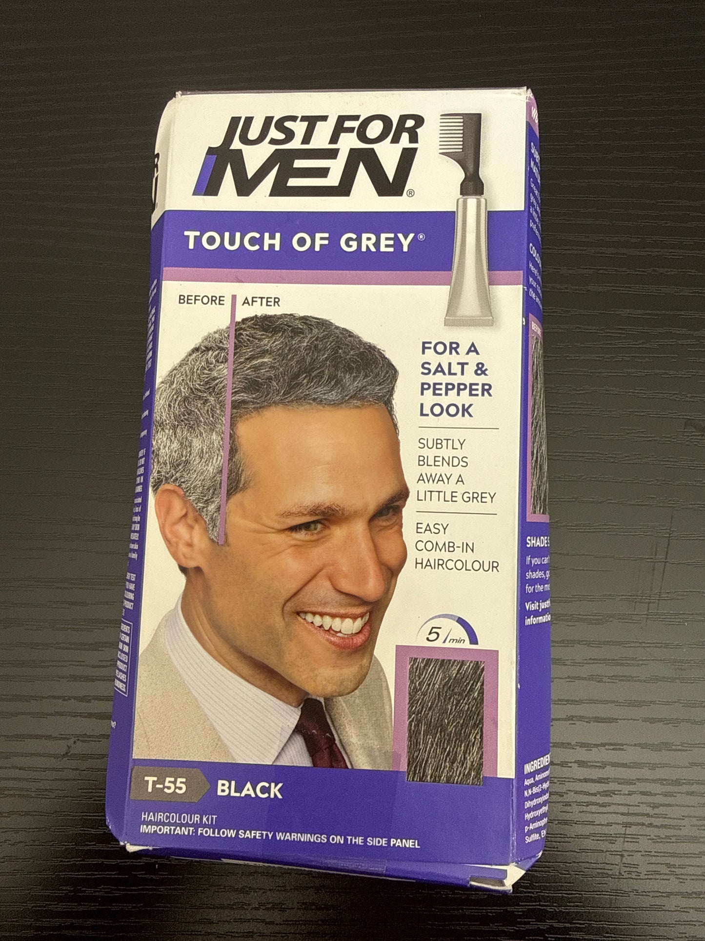 Just For Men - Touch Of Grey - Shade: T-55 Black