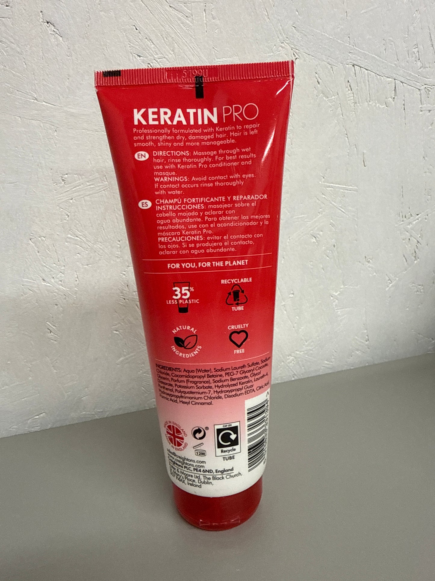 Creightons Pro Keratin Strength & Repair Shampoo (250ml)