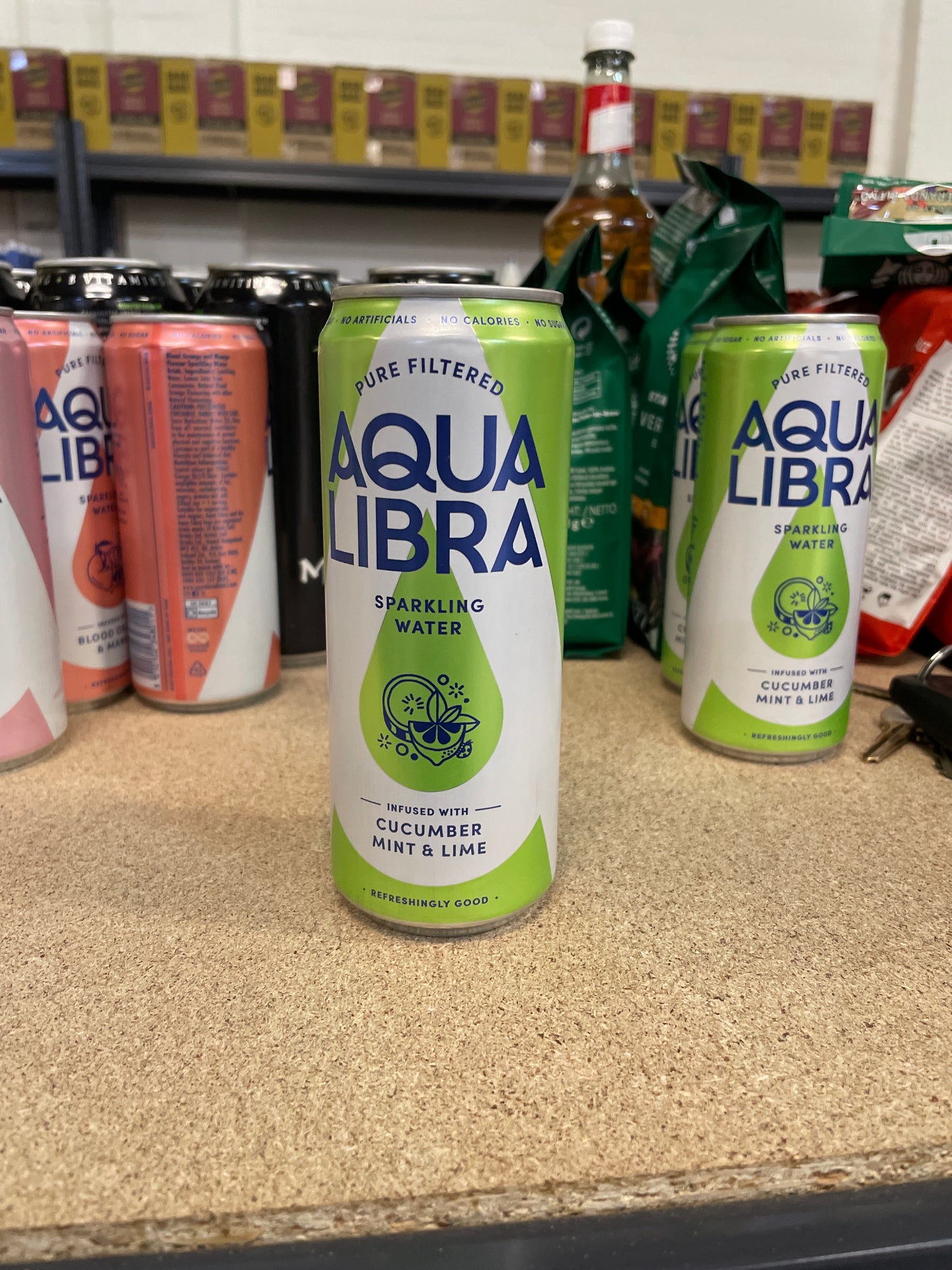 Aqua Libra - Cucumber, Mint & Lime