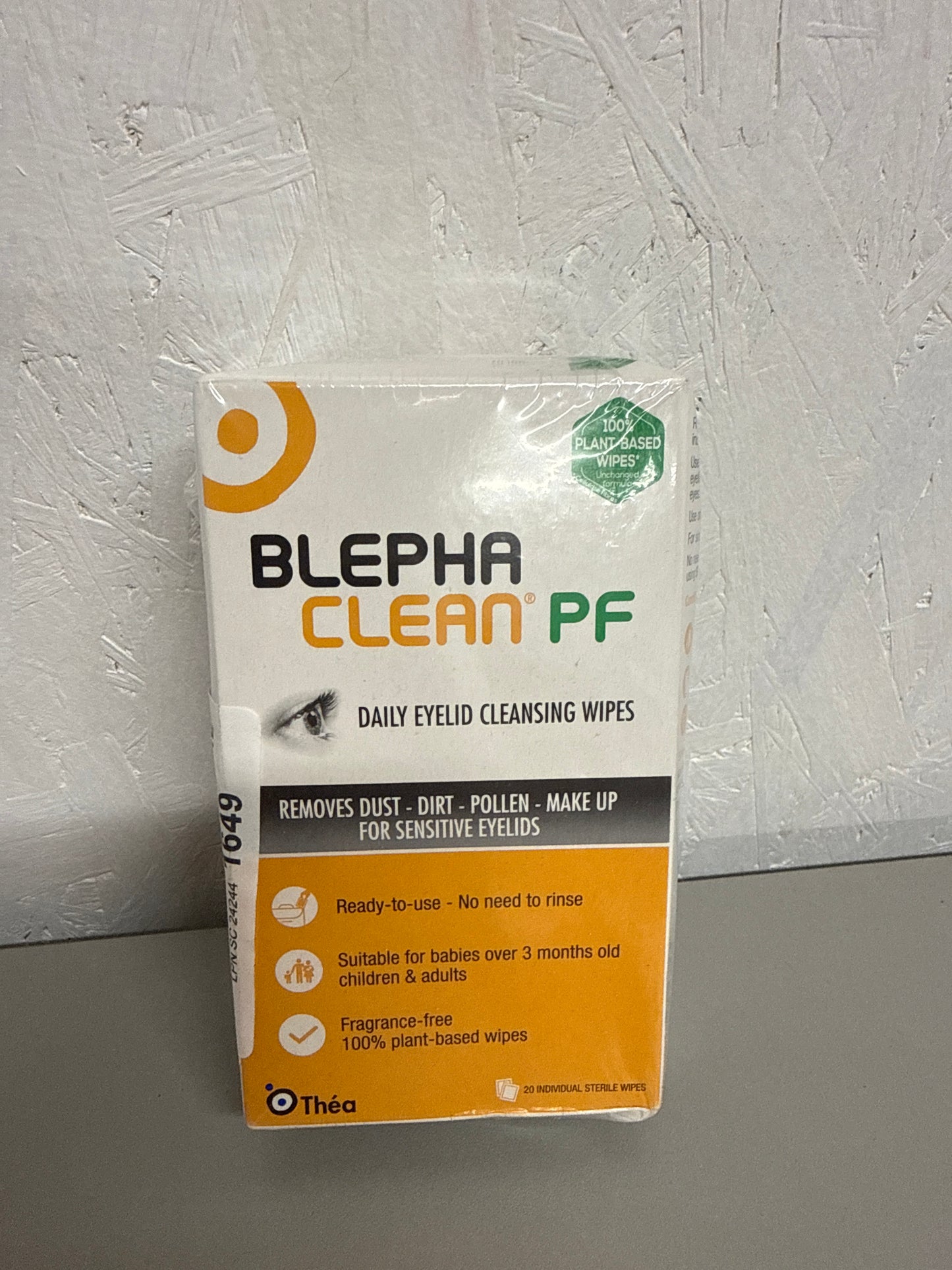 Blepha Clean PF - Daily Eyelid Cleansing Wipes