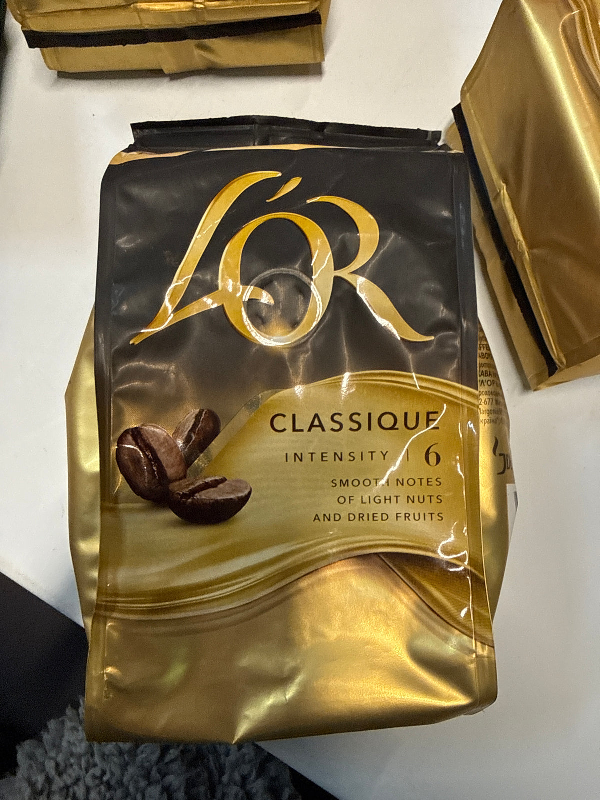 Lor Classique Intensity 6 Coffee Beans 200g