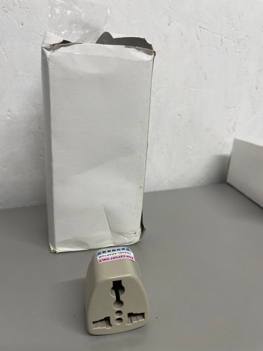 Box of 20 UK to EU Travel Adapters