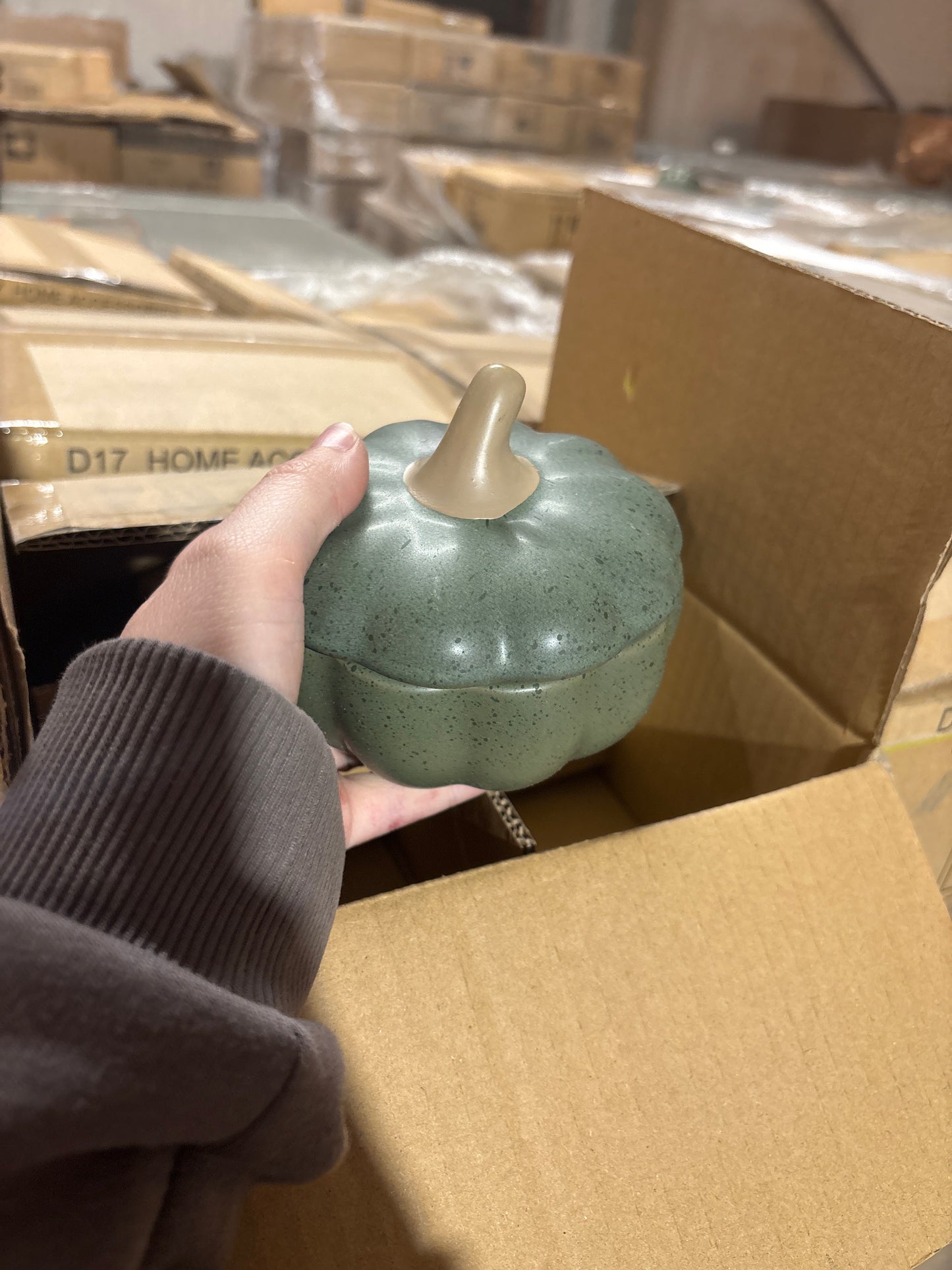 Asda Pumpkin Candles (4 in a box)
