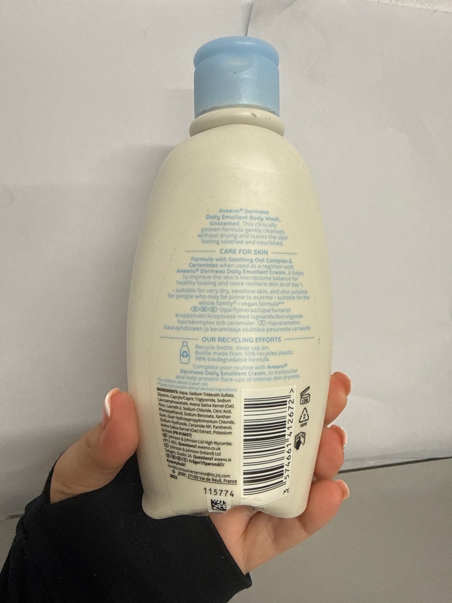 Aveeno Dermexa Daily Emollient Body Wash - 300ml
