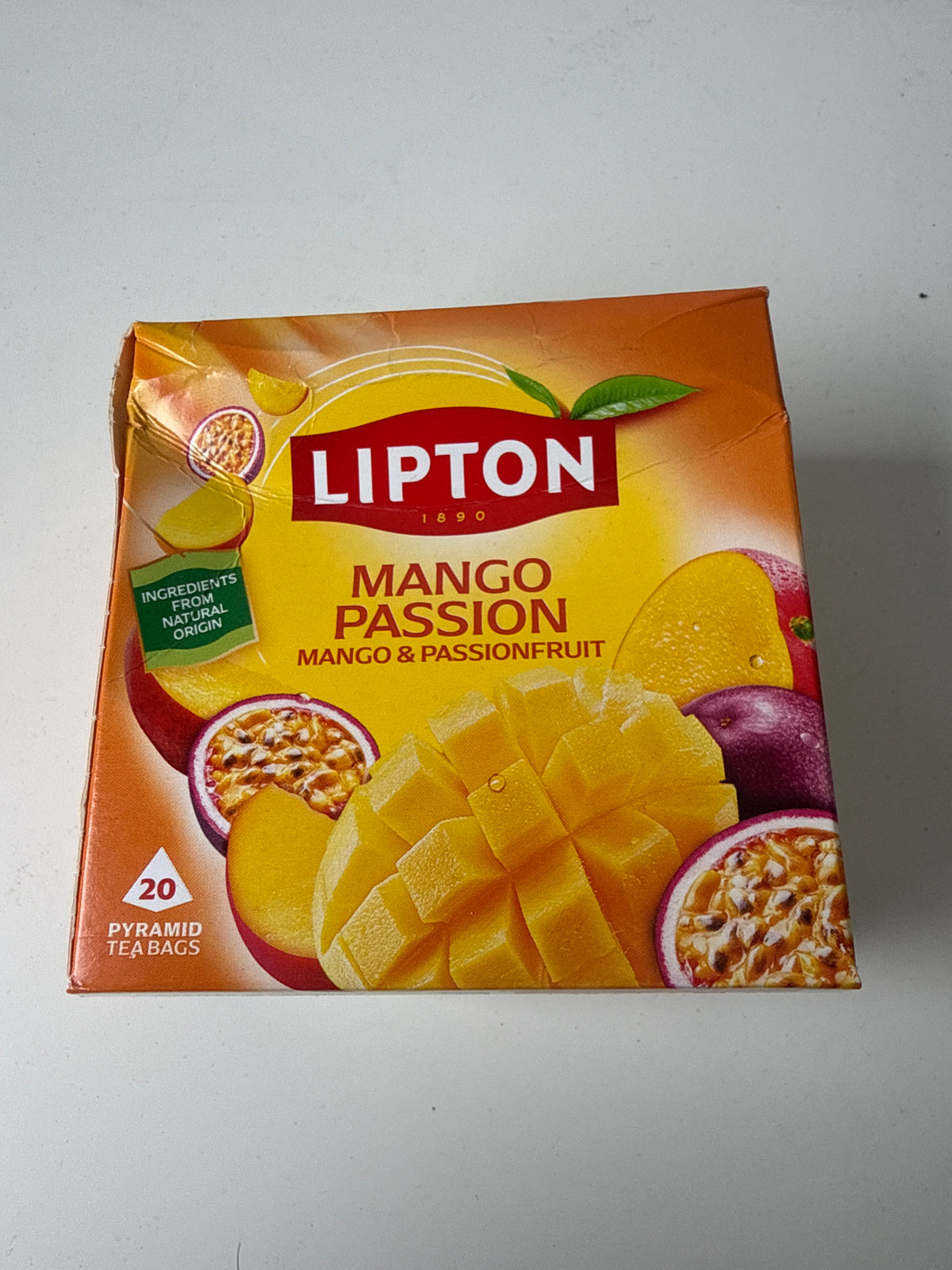 Lipton mango passion teabags