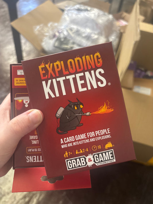 Exploding Kittens Grab Game