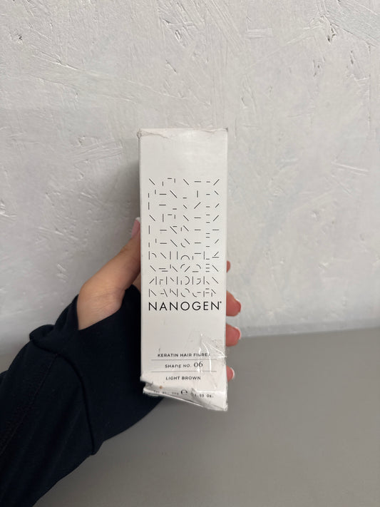 Nanogen Hair Fibres, 30 g - Shade: No.06 Light Brown