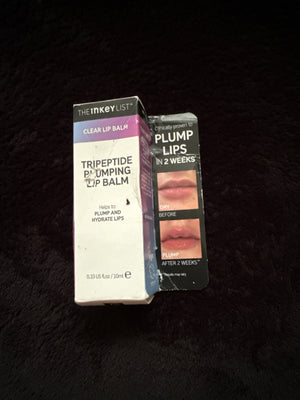 The Inkey List Tripeptide Plumping Lip Balm - Clear lip balm