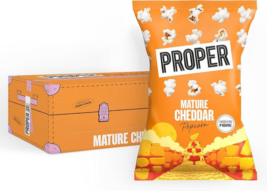 8 x Proper Popcorn Mature Chedder