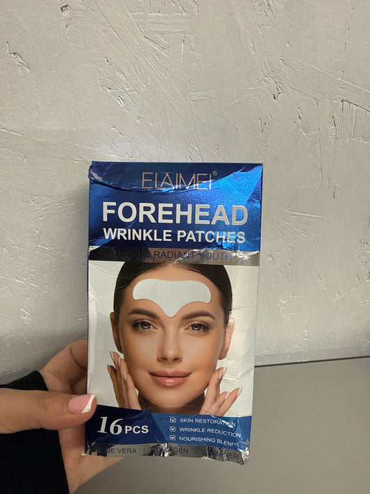 Forehead Wrinkle Patches, 16Pcs, Natural Forehead Anti Wrinkle Patches