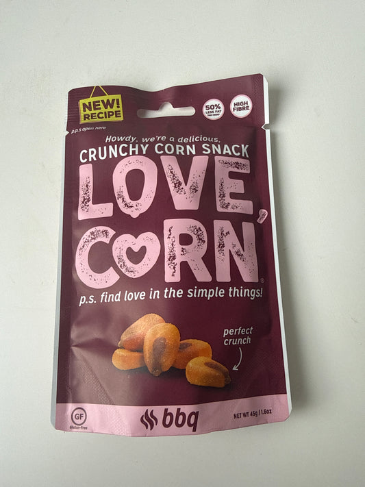 Love Corn - BBQ Crunchy Corn Snack