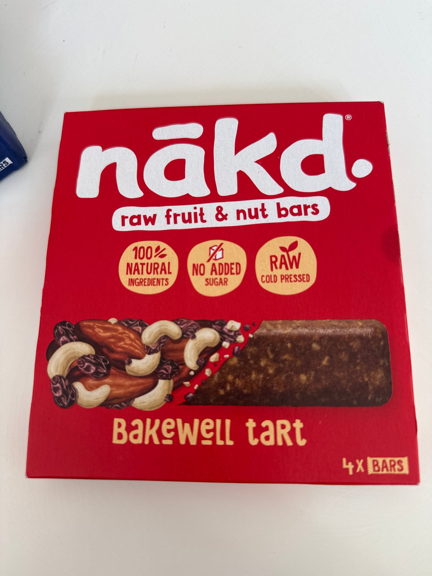 Nakd Bakewell tart