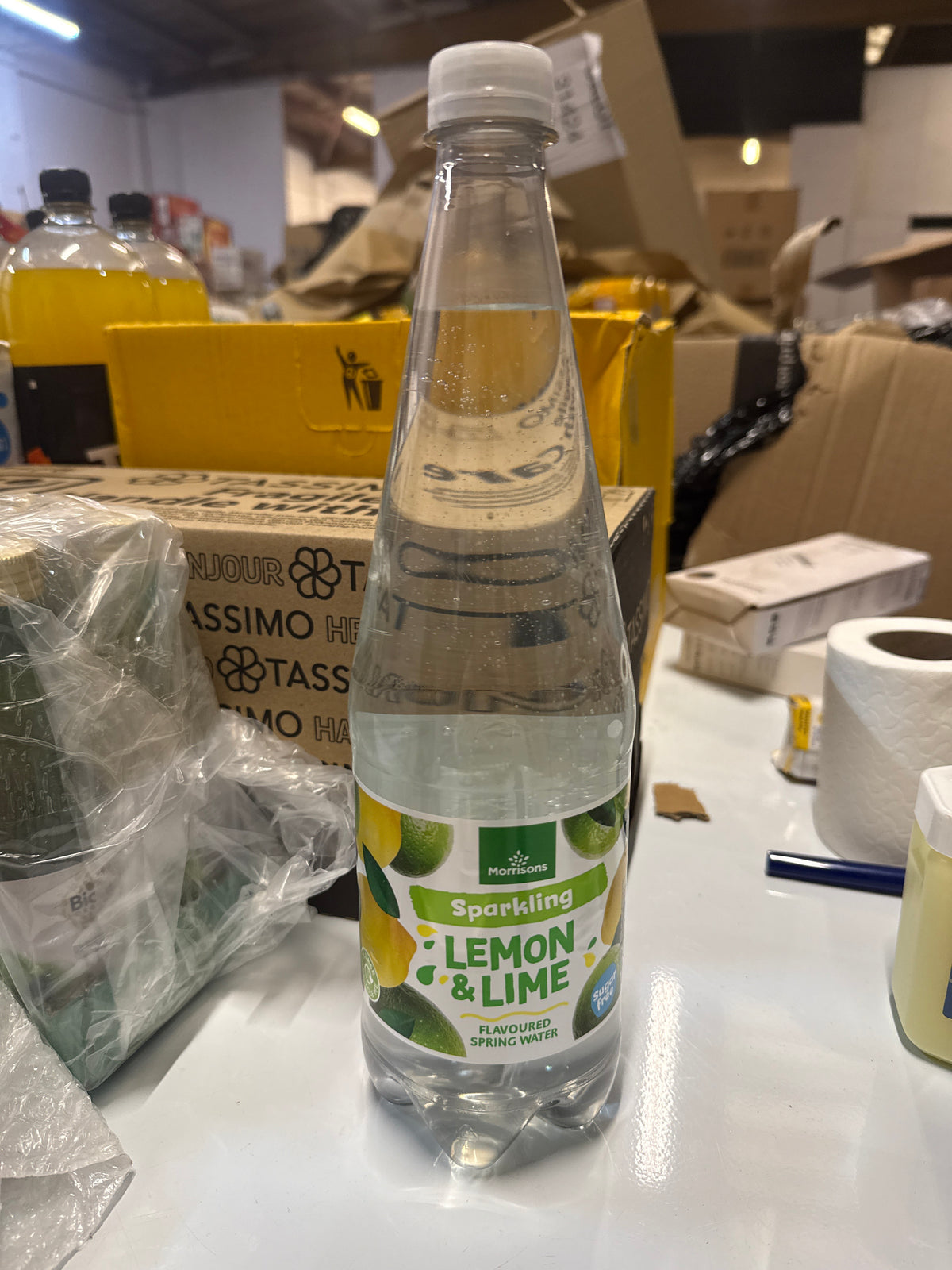 Morrisons Sparkling Lemon & Lime Water