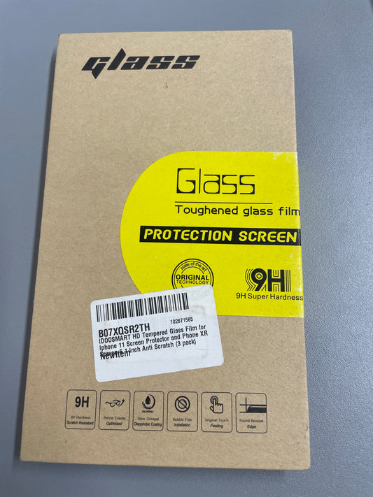Glass Screen Protector - IPhone 11 & IPhone XR - 3pack