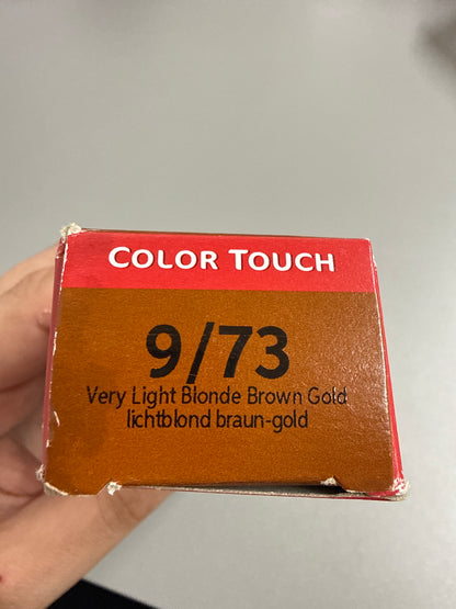 Wella - Color Touch 9/73 Very light blonde brown gold