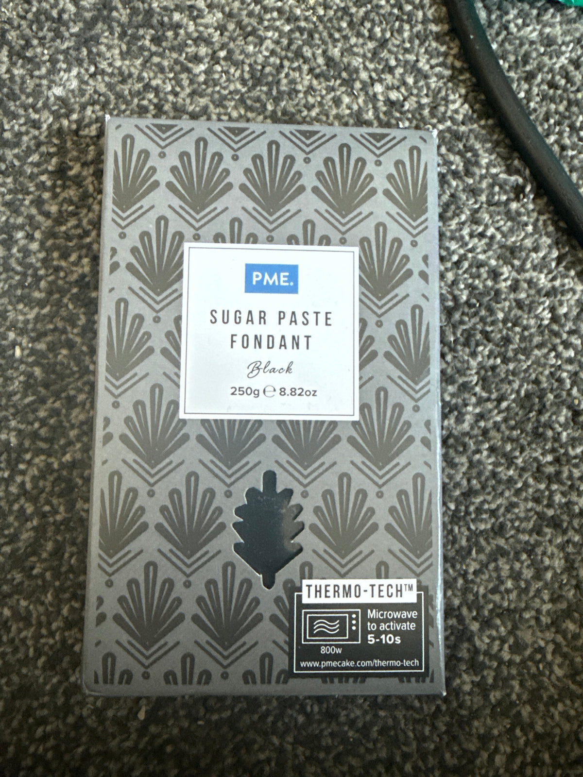 PME - Sugar Paste Fondant Black