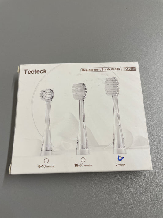 Teeteck - Replacement brush heads x5 3years+