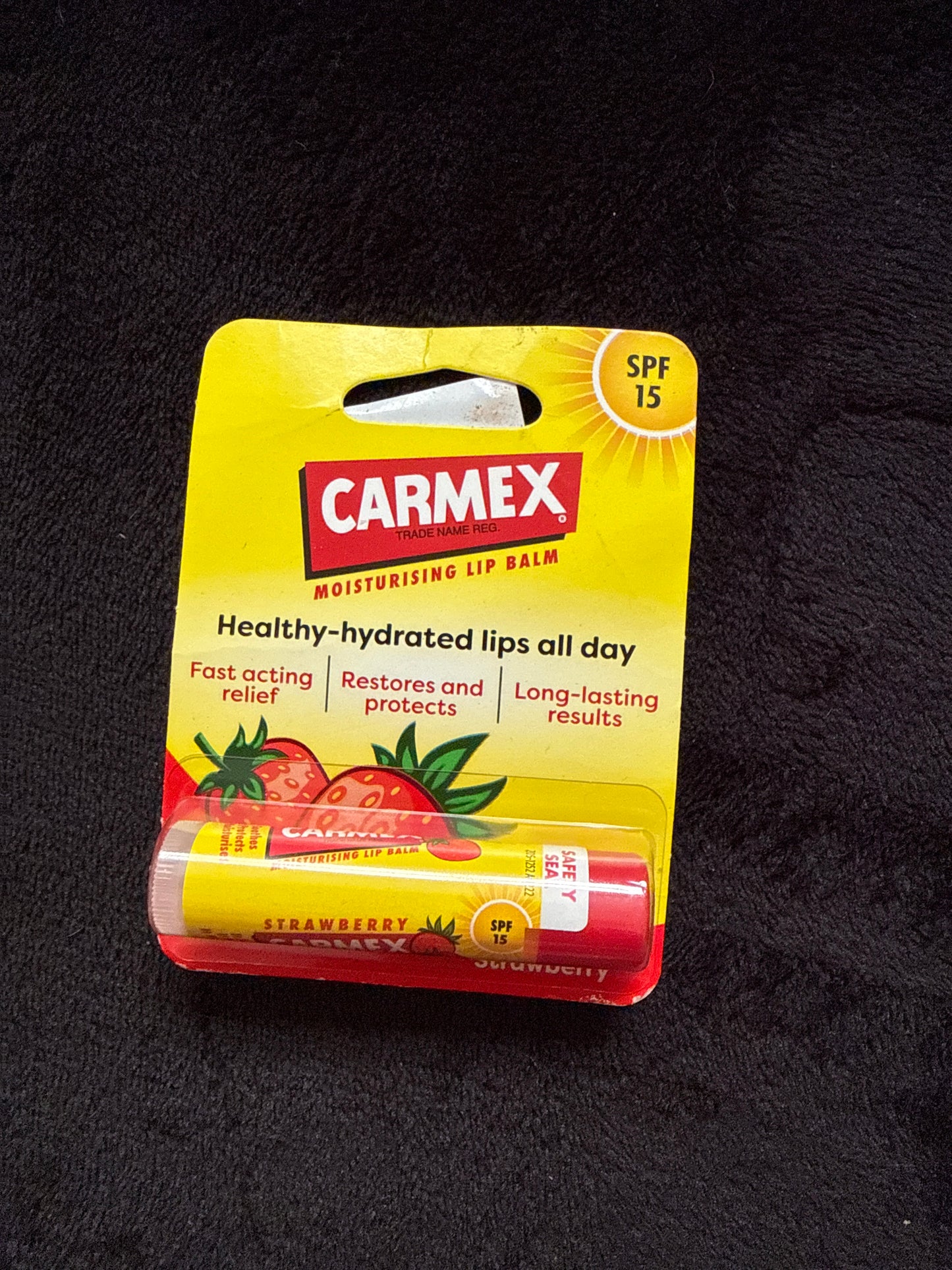 Carmex Strawberry Lip Balm Stick