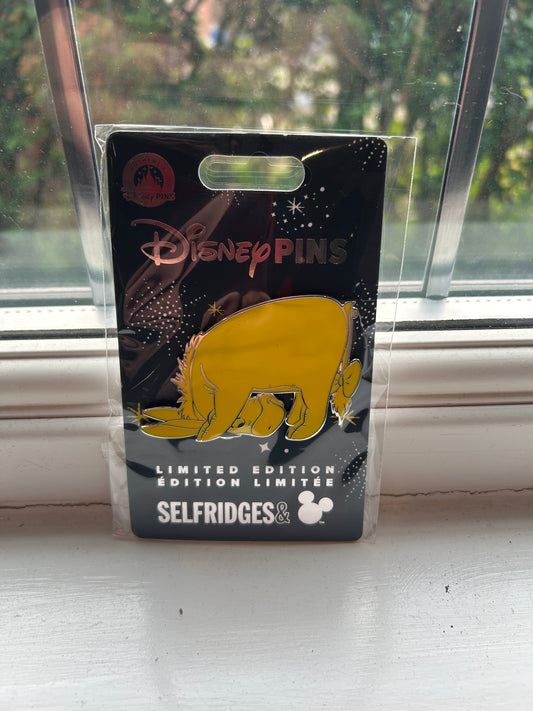 Eeyore selfridges pin