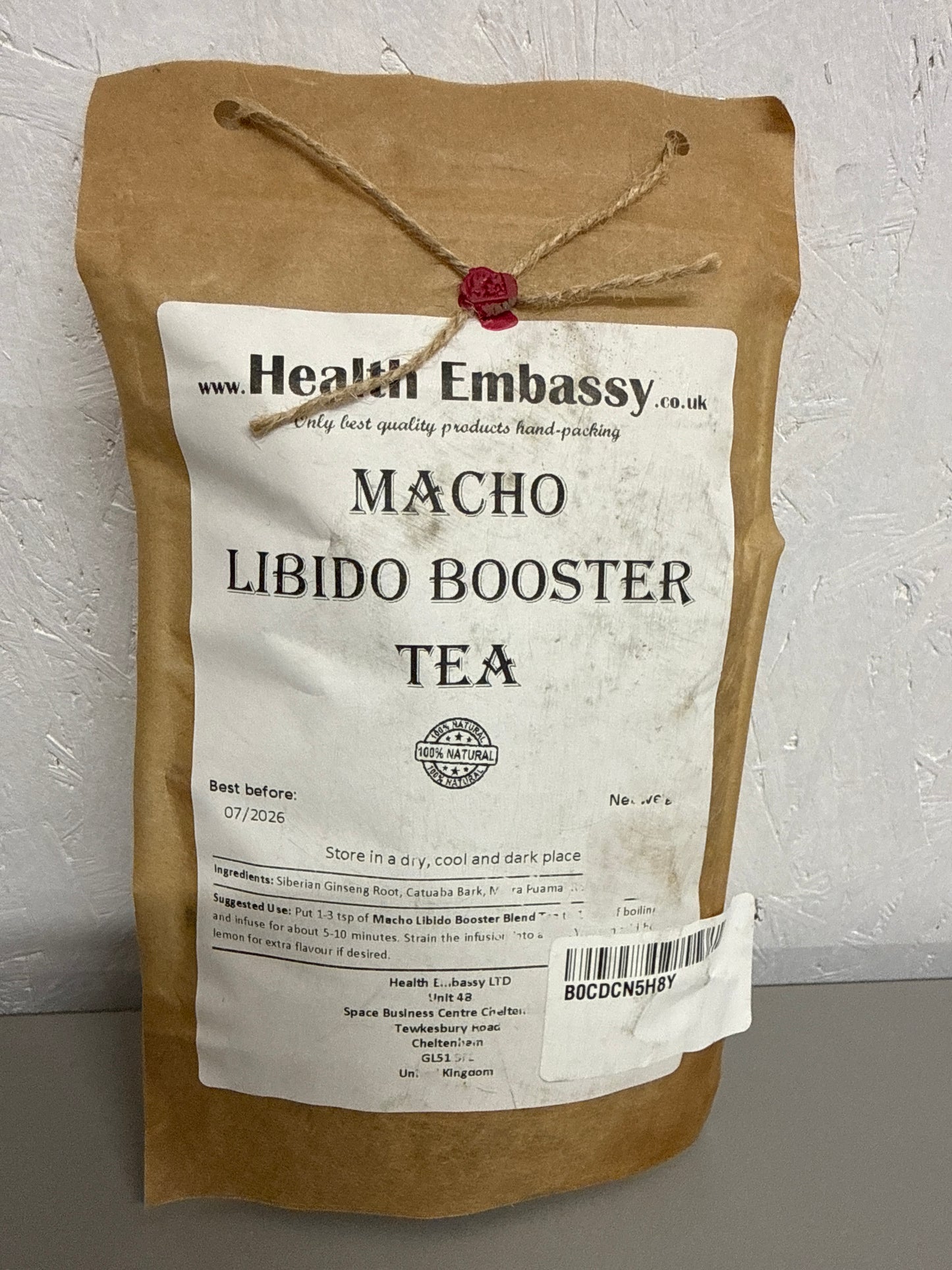 Macho Libido Booster Tea
