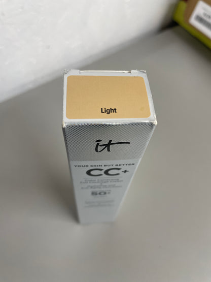 iT Cosmetics CC+ Cream SPF 50+ Full-Coverage CC Cream - Shade: Light
