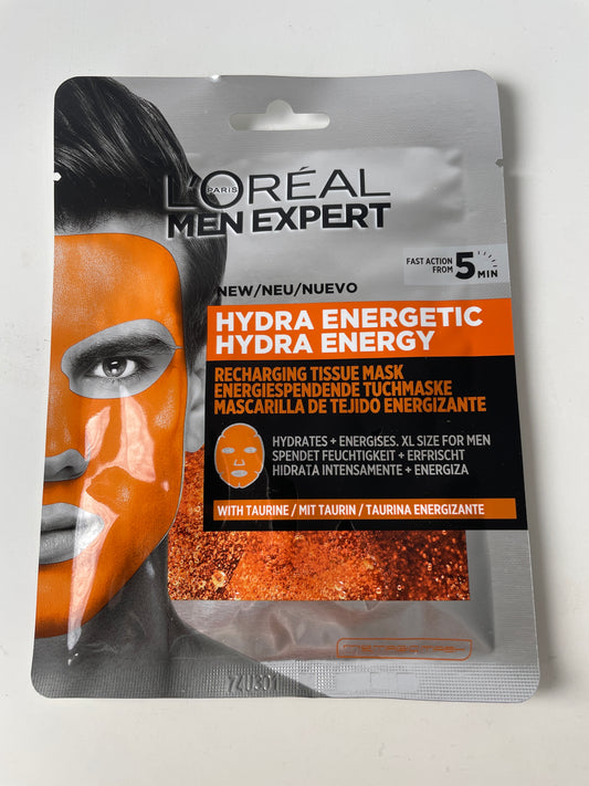 L’Oreal Men Expert - Hydra Energetic Recharging Tissue Mask
