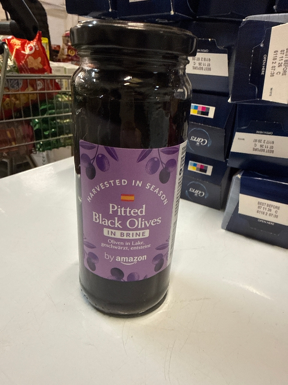 By Amazon Pitted Black Olives