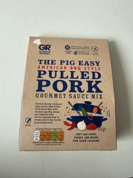 Gordon Rhodes - BBQ Pulled Pork Gourmet Sauce Mix