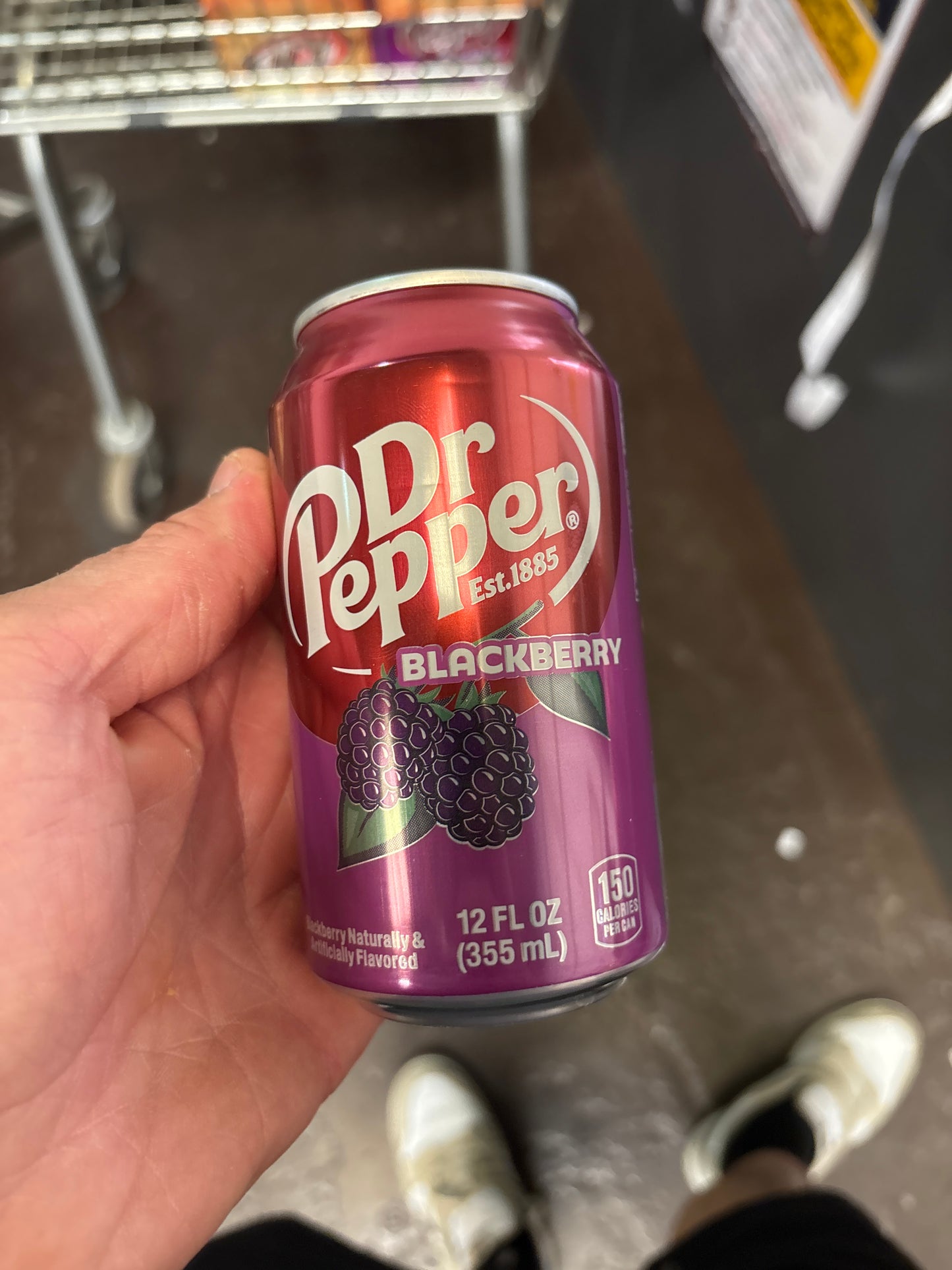 Dr Pepper blackberry
