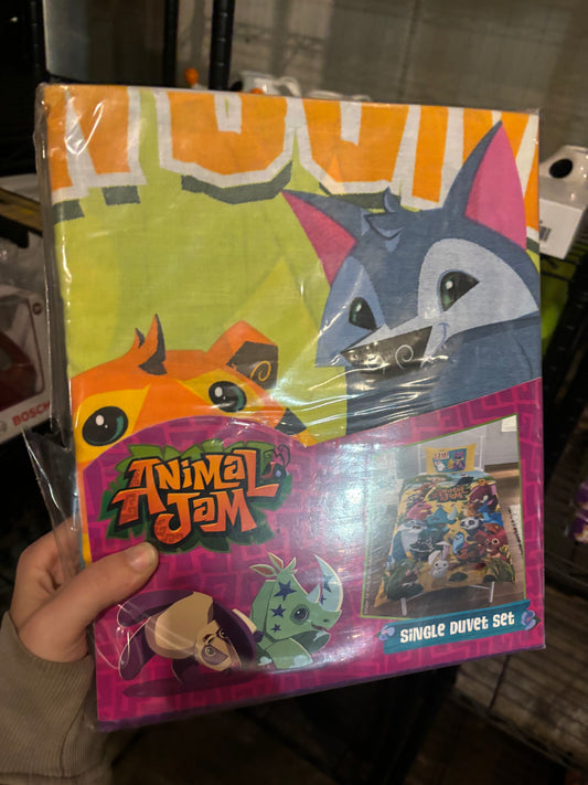 Animal Jam Single Duvet Set