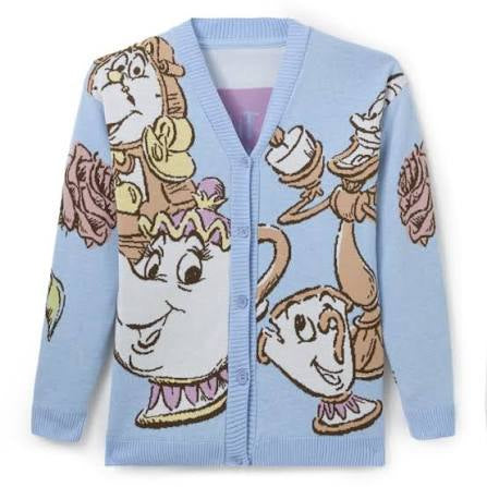 Beauty and the beast cardigan