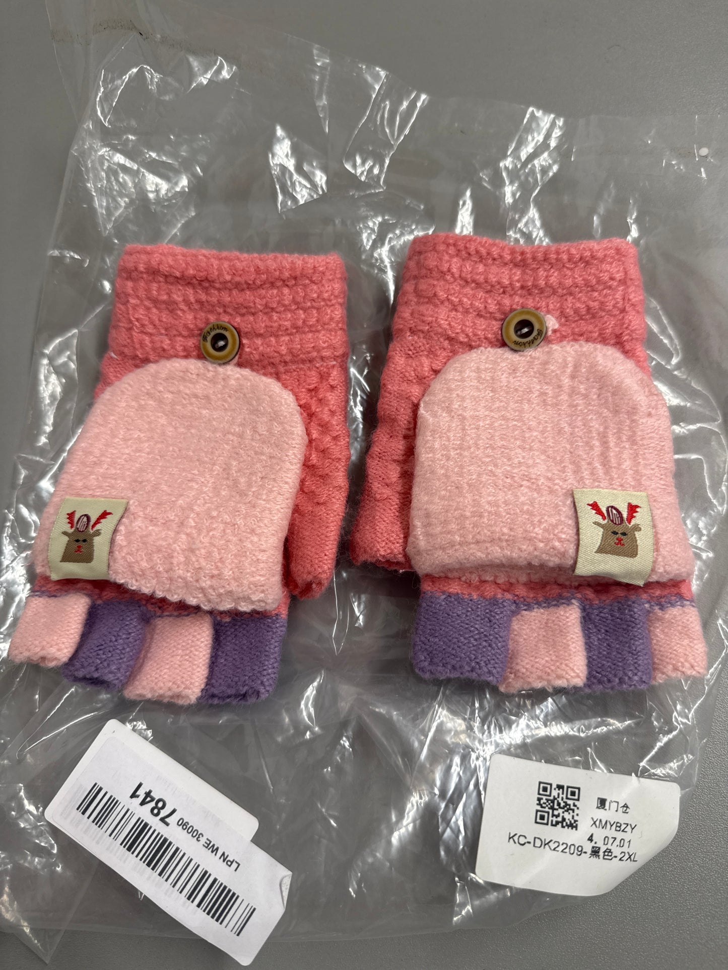 Kids Fingerless Gloves
