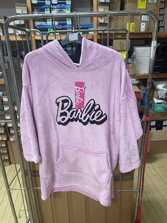 Barbie Oversized Kids Fleece Hoodie