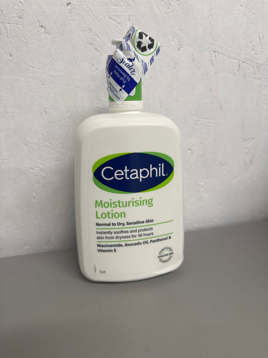 Cetaphil Face & Body Moisturiser, 1L