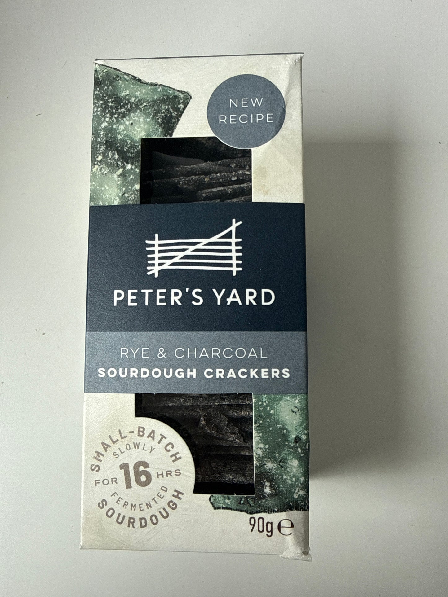 Peter’s Yard - Rye & Charcoal Sourdough Crackers