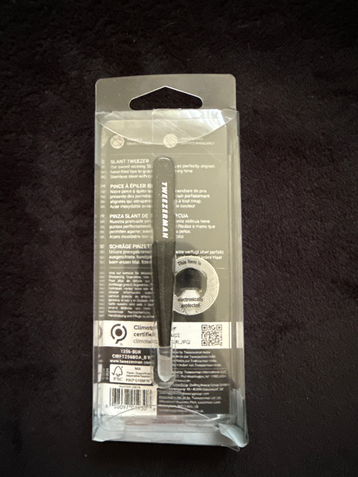 Tweezerman - Dusted Onyx Slant Tweezer