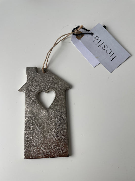 Hestia - Metal house hanging ornament