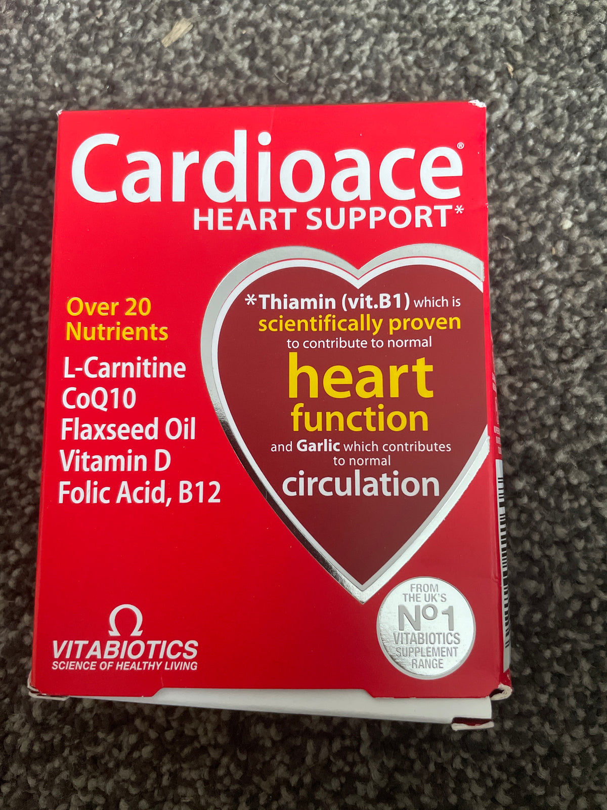 Vitabiotics - Cardioace Heart Support 30tablets