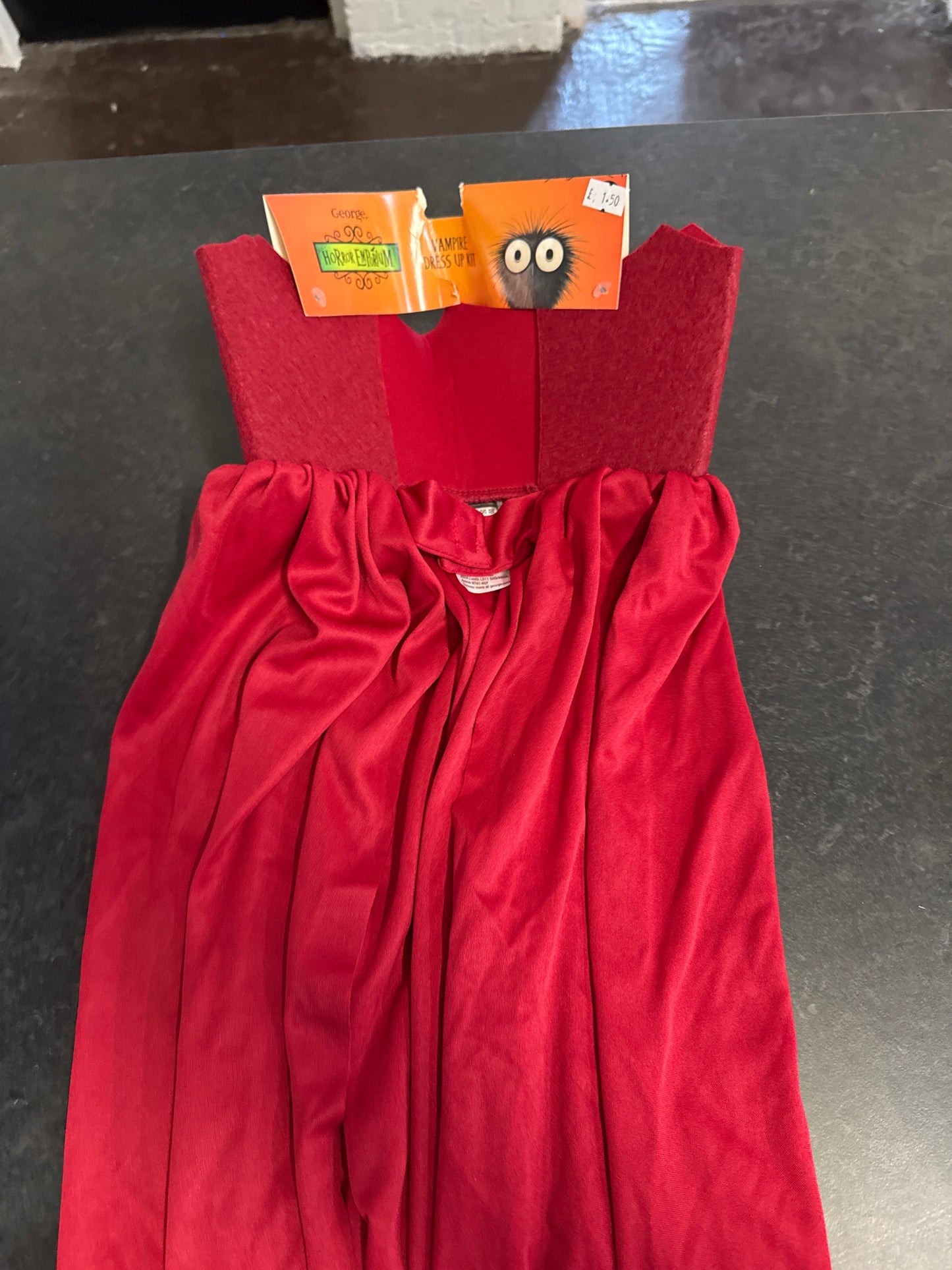 Vampire dress up kit (dress only)