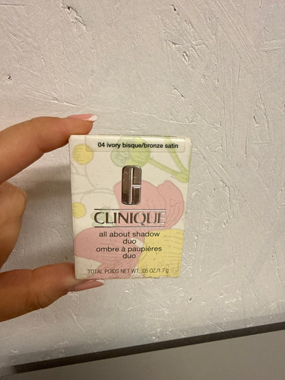 Clinique All About Shadow Duo Eye Shadow - Shade: Ivory bisque/bronze satin
