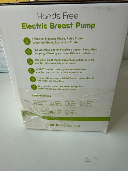 Hands Free Electric Breast Pump 2pk