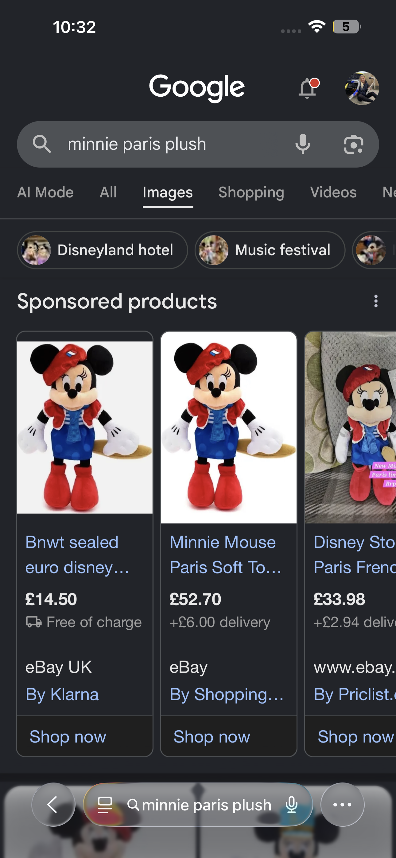 18 x Minnie Paris Plush
