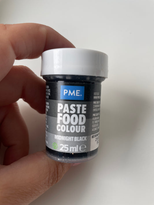 PME - Midnight black paste food colour