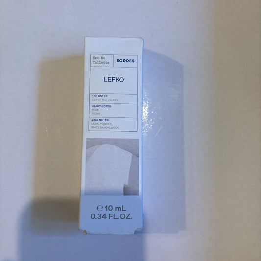 Korres Lefko Eau De Toilette 10ml