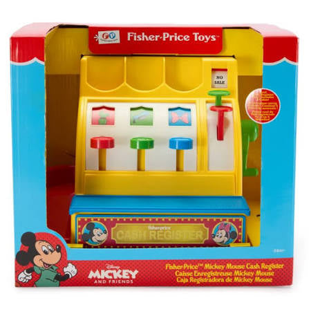 4 x Fisher Price Cash Register - Disney Store Mickey & Friends