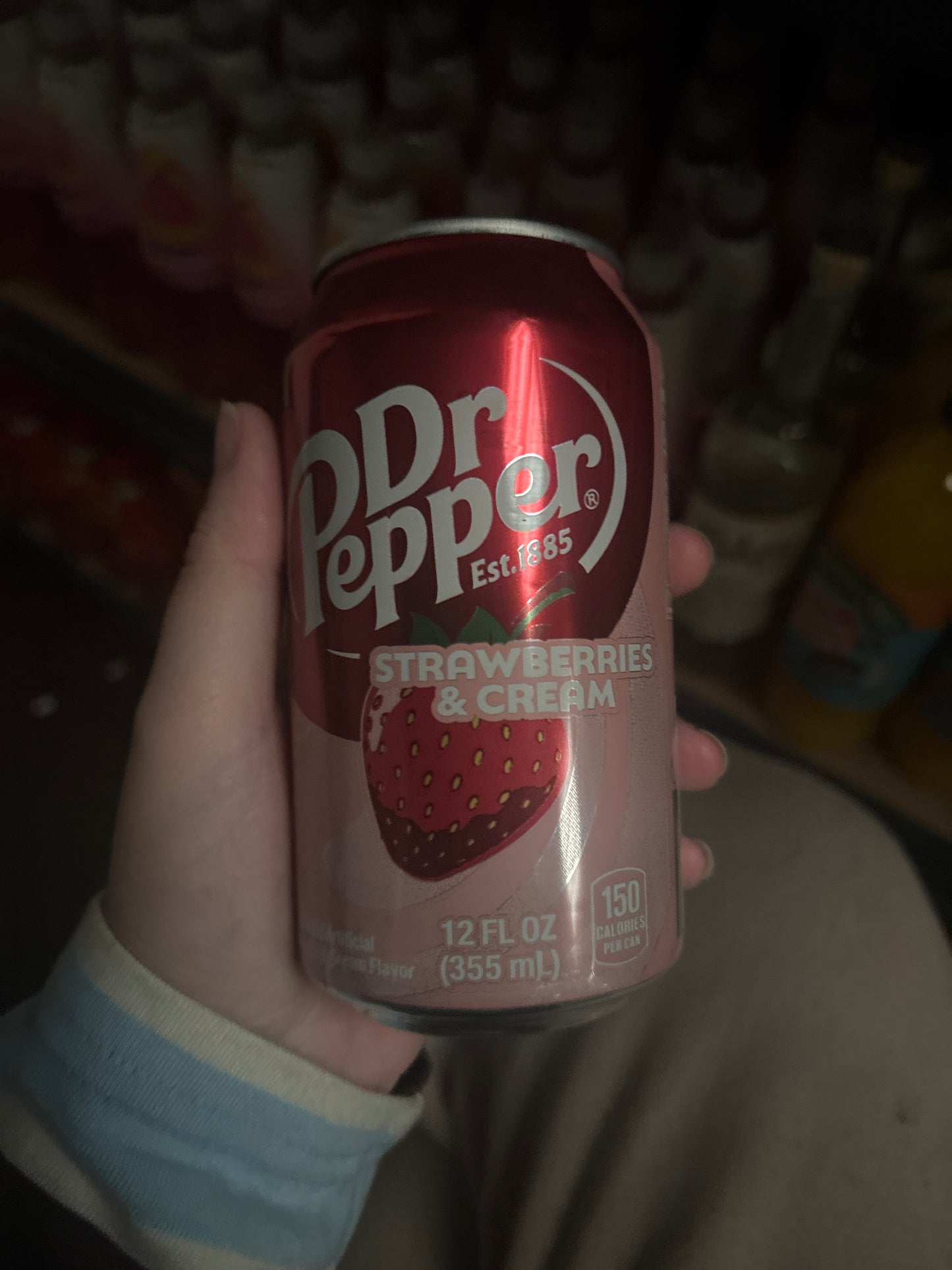 Dr pepper strawberries and cream